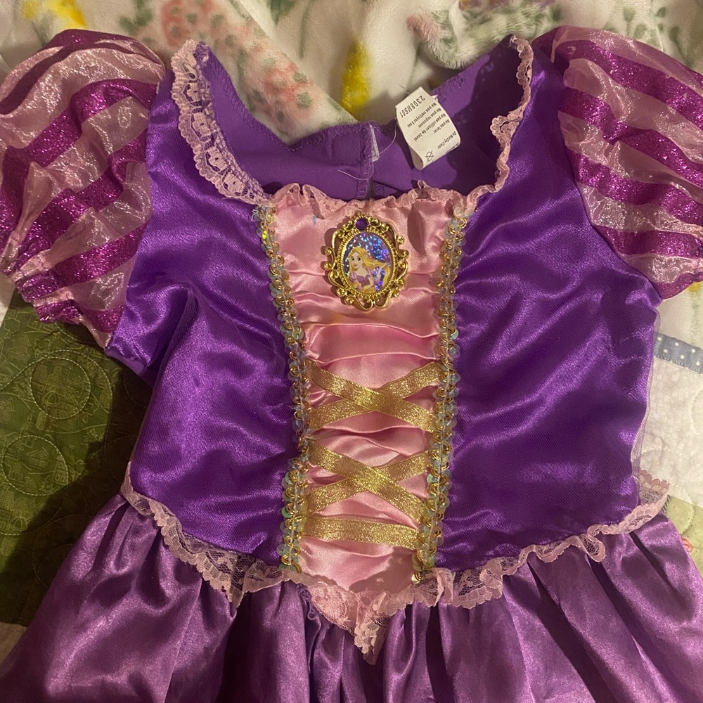 Disney Purple and Pink Princess Dress tangled rapunzel